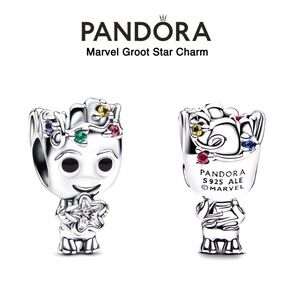 PANDORA MARVEL GROOT STAR CHARM w/box